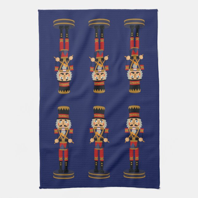 Paño De Cocina NutcrackerDrummers (Vertical)