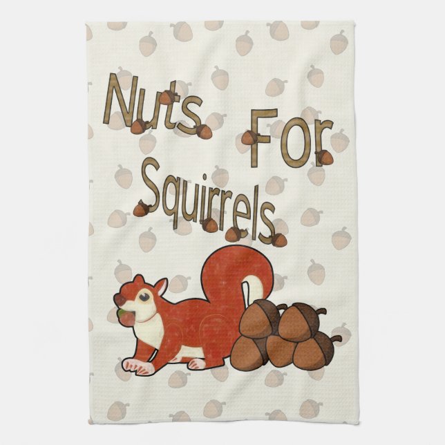 Paño De Cocina Nuts4Squirrels (Vertical)