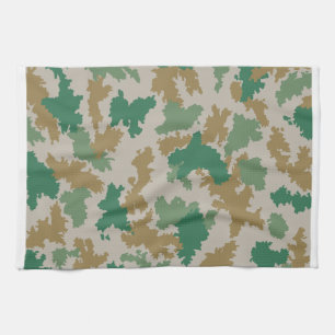 Paño De Cocina NVA Flächentarn (Flecktarn/Blumentarn)