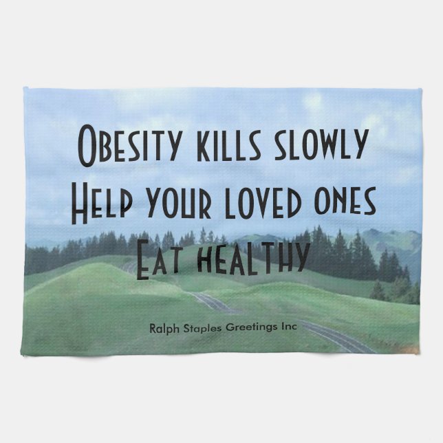 Paño De Cocina Obeso (Horizontal)