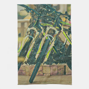 Paño De Cocina Obra de arte en bicicleta de Guay