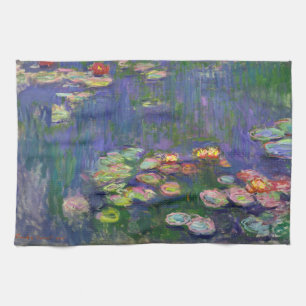 Paño De Cocina Obras maestras de nenúfares de Monet