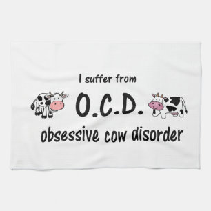 Paño De Cocina OCD Cow
