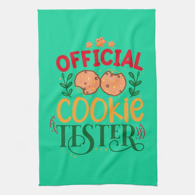Paño De Cocina Oficial Cookie Tester (Vertical)