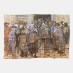 Paño De Cocina Oficina de Lotería Estatal Vincent van Gogh (Diner