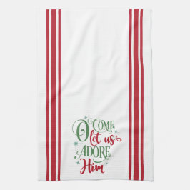 Paño De Cocina Oh, Ven, Déjanos Adorarle