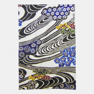 Paño De Cocina Ojo japonés okinawense (Bingata)