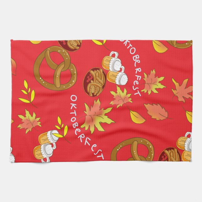 Paño De Cocina Oktoberfest en baviera (Horizontal)