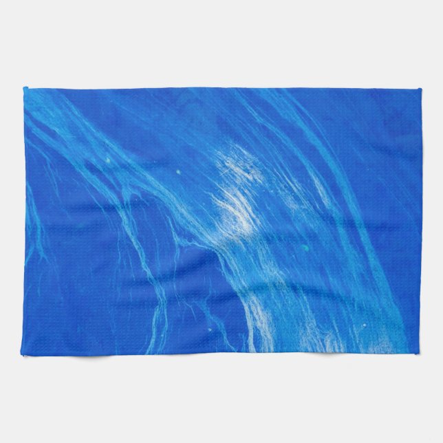 Paño De Cocina Olas Azules de Verano (Horizontal)