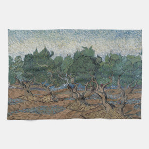 Paño De Cocina Olivar por Vincent Van Gogh