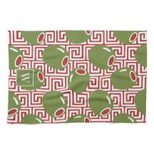 Olive Mediterranean Greek Key