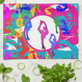 PAÑO DE COCINA OLYMPIC SKATING