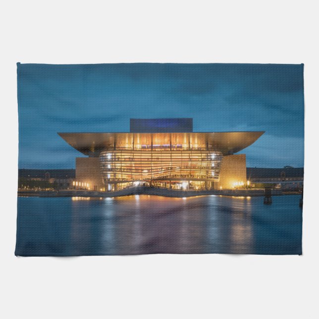 Paño De Cocina Ópera de Copenhague (Horizontal)