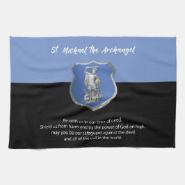 Paño De Cocina Oración St. Michael Archangel Pensando en ti