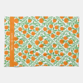 Paño De Cocina Orange Rustic Farmhouse French Country 