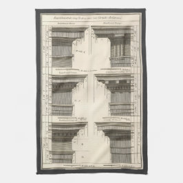 Paño De Cocina Órdenes de Arquitectura, Entablamentos Antiguos