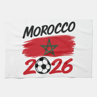 Paño De Cocina Orgullo de seguidor de fútbol Marruecos 2026