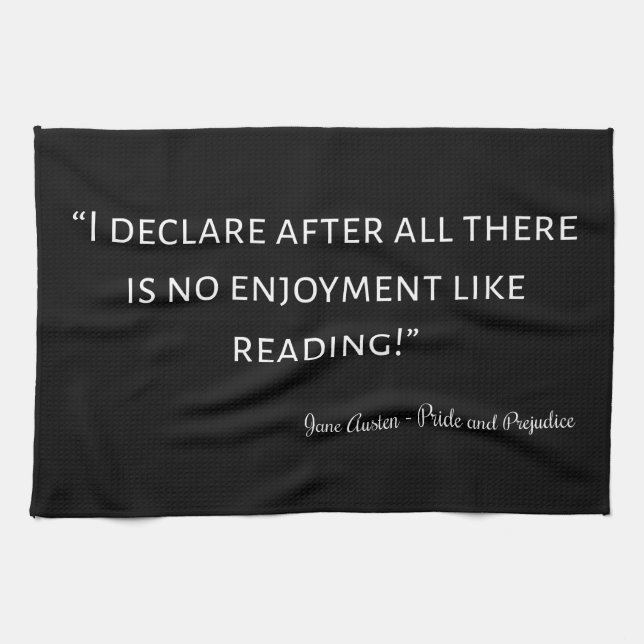 Paño De Cocina Orgullo y prejuicio III (Horizontal)