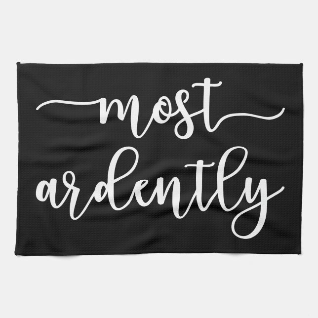 Paño De Cocina Orgullo Y Prejuicio Sr. Darcy - Más Acertadamente (Horizontal)