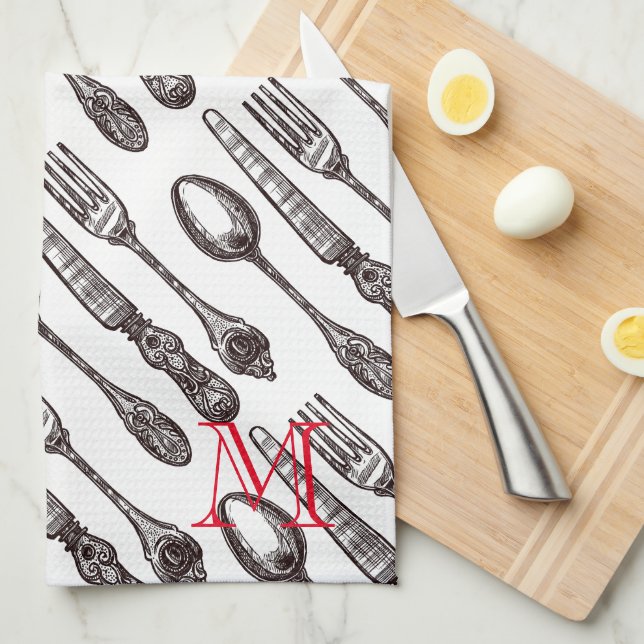 Paño De Cocina Original Silverware Classic Foodie (Doblado Cuarto)