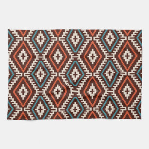 Paño De Cocina Ornamento étnico bohemio inmaculado