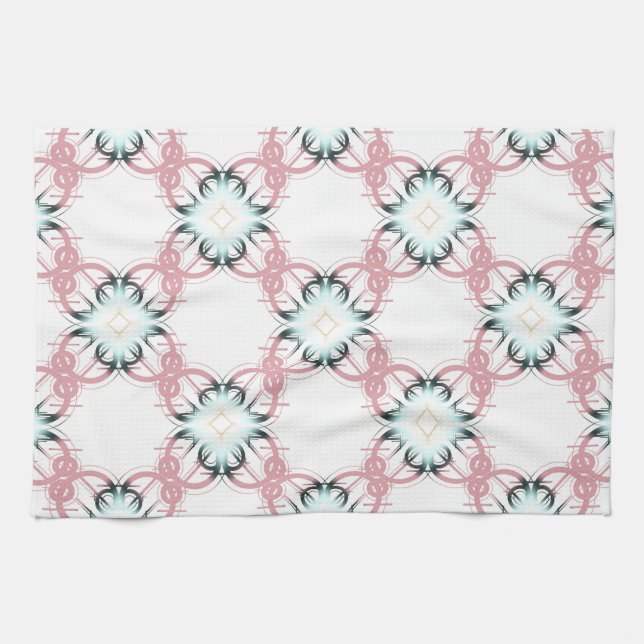 Paño De Cocina Ornamento geométrico. (Horizontal)