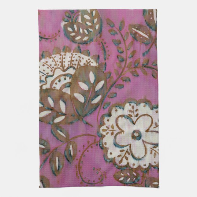 Paño De Cocina Ornamento radiante I (Vertical)