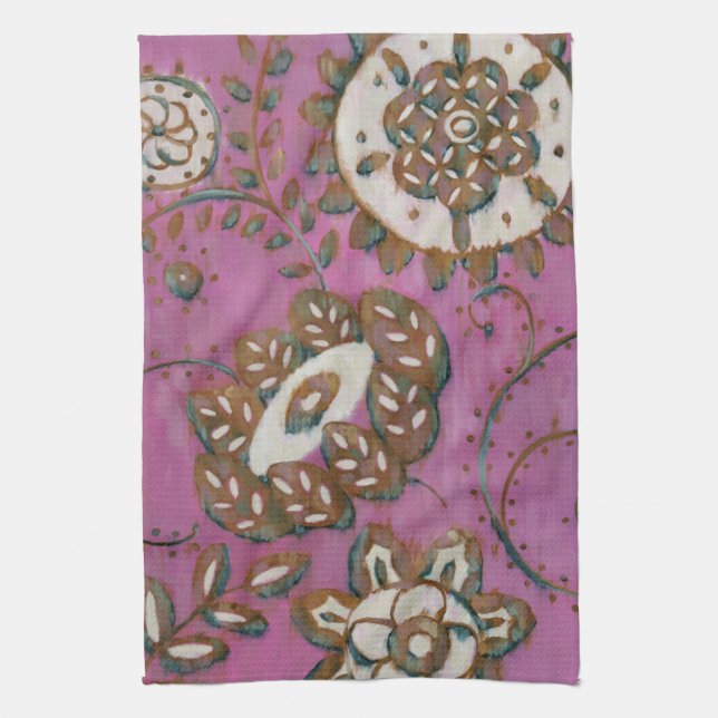 Paño De Cocina Ornamento radiante II (Vertical)