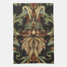 Paño De Cocina Ornate Fantasy Gnome