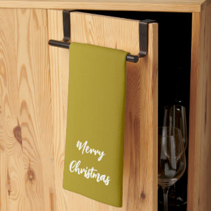 Paño De Cocina Oro de navidades