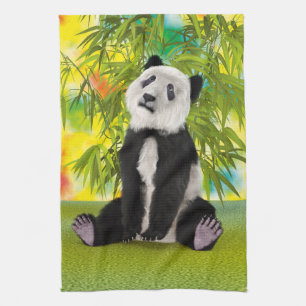 Paño De Cocina Oso Panda Lindo Kawaii Regalo Perfecto para Amante