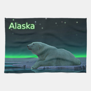 Paño De Cocina Oso polar del borde del hielo