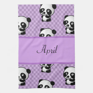 Paño De Cocina Osos de panda