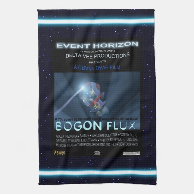 Paño De Cocina Osos De Teddy En El Espacio (Vertical)