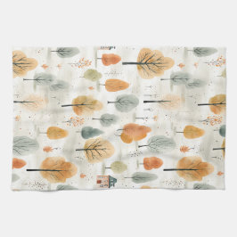 Paño De Cocina Otoño Crisp Air Seamless Pattern