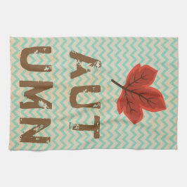 Paño De Cocina Otoño moderno con problemas