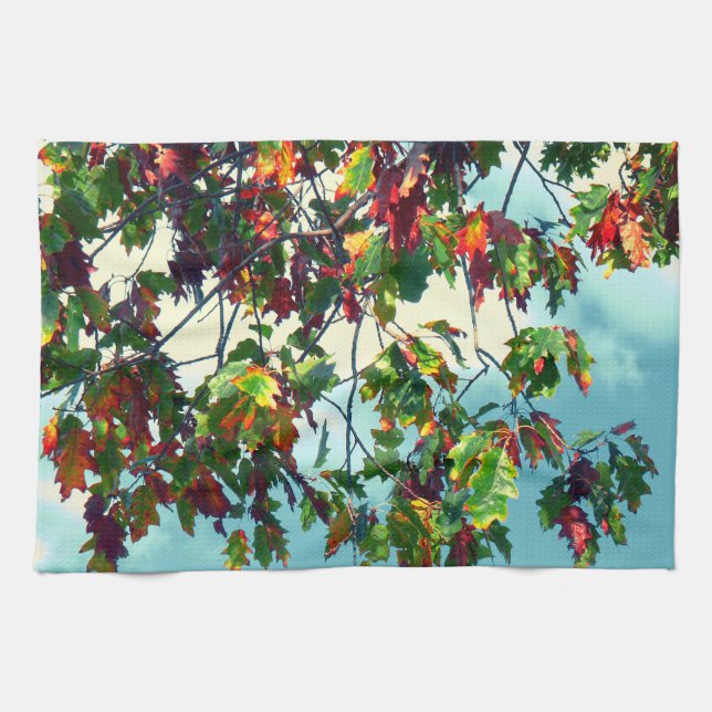 Paño De Cocina Otoño temprano - Arce (Horizontal)