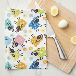 Paño De Cocina ovejas decorativas