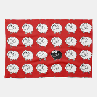 Paño De Cocina Ovejas negras