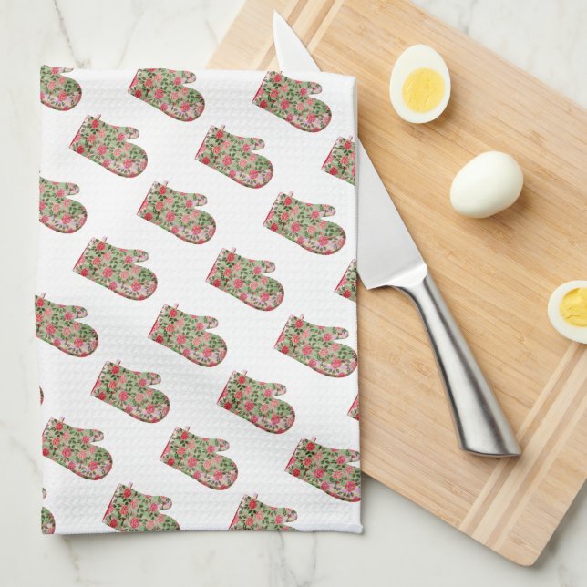 Paño De Cocina Oven Mitts (Doblado Cuarto)