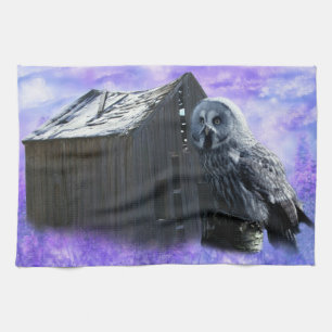 Paño De Cocina Owl Barn Shed