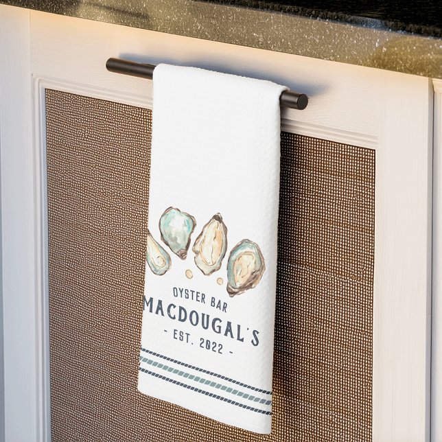 Paño De Cocina Oyster & Pearl Personalizado Nombre Familia Oyster (Subido por el creador)