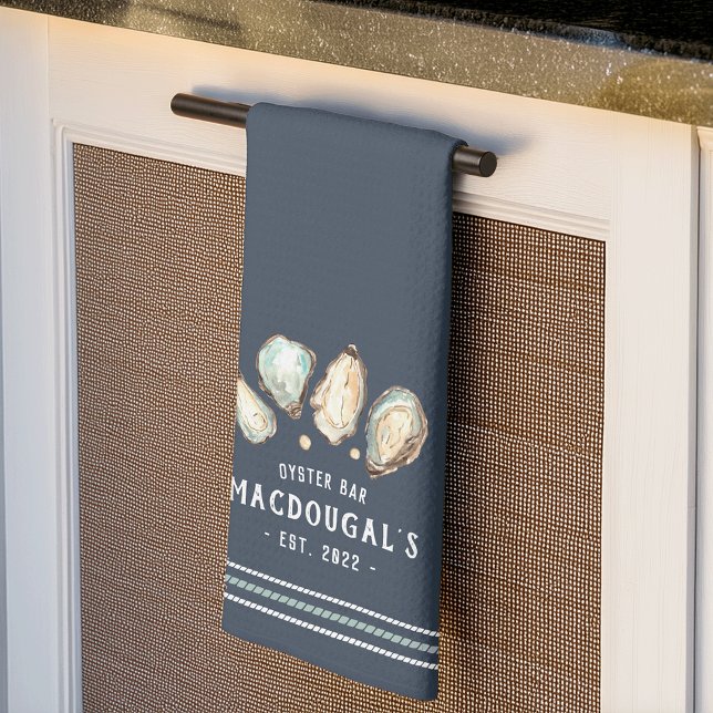 Paño De Cocina Oyster & Pearl Personalizado Nombre Familia Oyster (Subido por el creador)