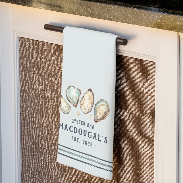 Paño De Cocina Oyster & Pearl Personalizado Nombre Familia Oyster (Subido por el creador)