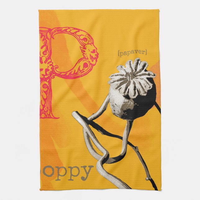 Paño De Cocina P es para Poppy (Vertical)