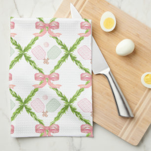 Paño De Cocina Paddle de bolas rosadas