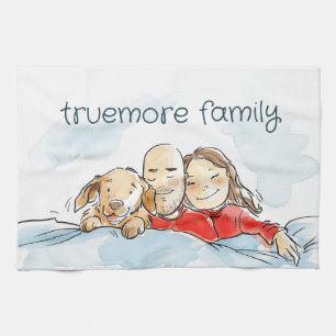 Paño De Cocina Padres de perros