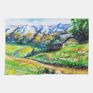 Paño De Cocina Paisaje