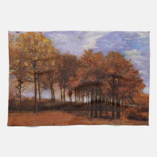 Paño De Cocina Paisaje otoñal por Vincent van Gogh