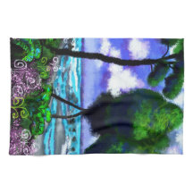 Paisaje playero Árboles oceánicos Océanos